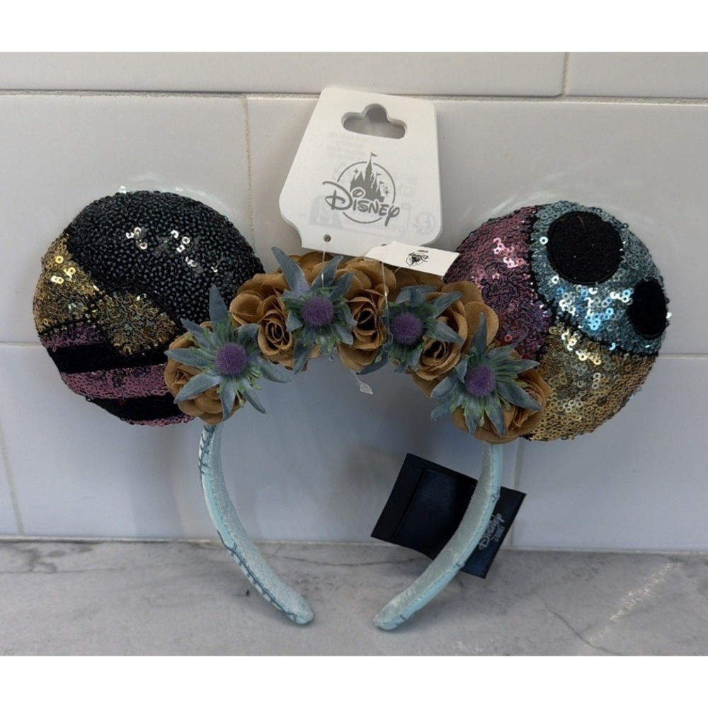 Disney Parks 2026 Sally Nightmare Before Christmas Sequins Ears NEW Authentic